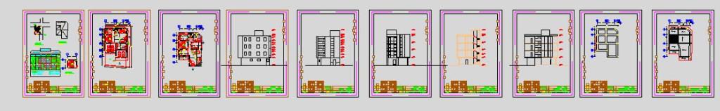 برنامه زمانبندی ساختمان 4 طبقه بتنی  14 ماهه (همکف + 3 طبقه)